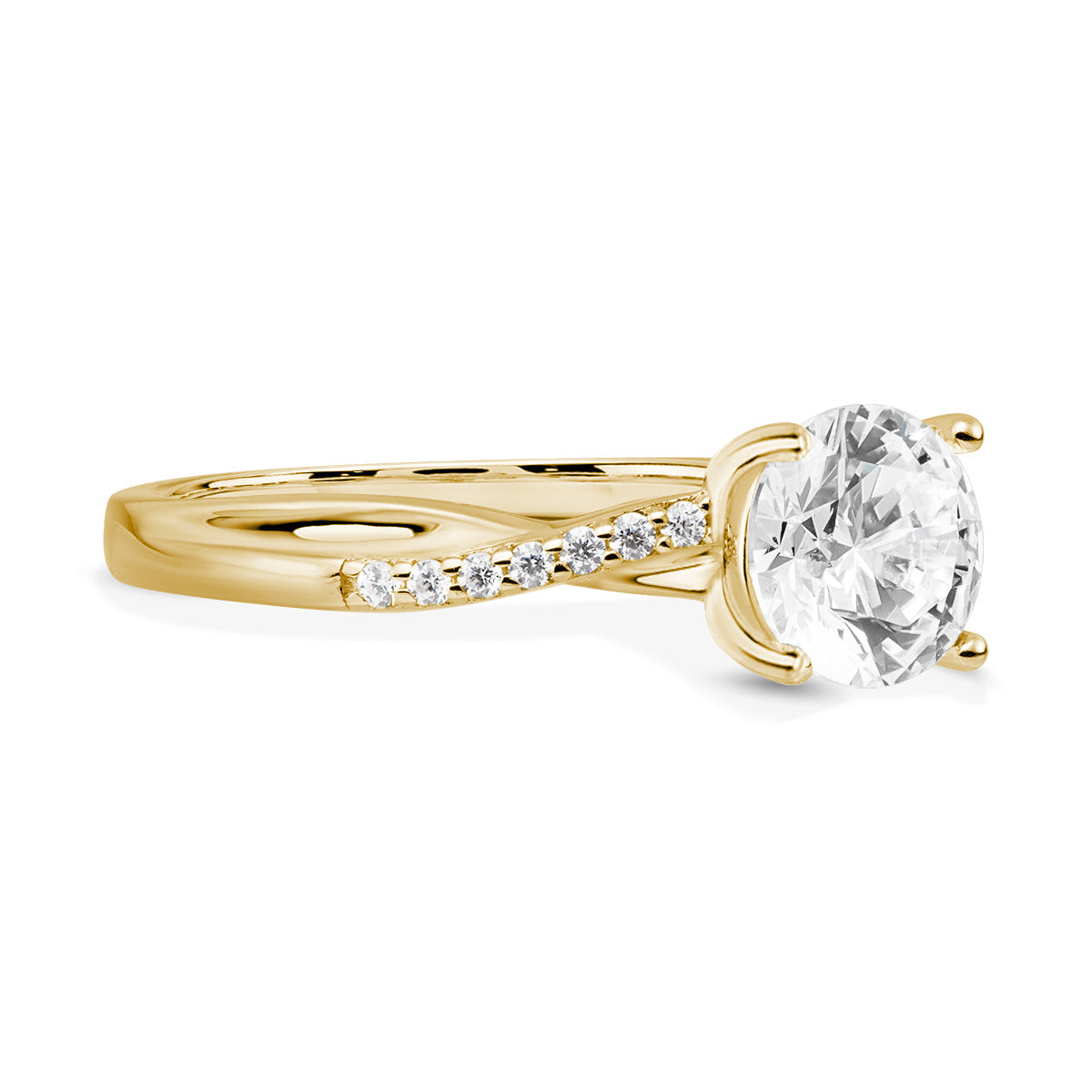 The Gold Luna Ring