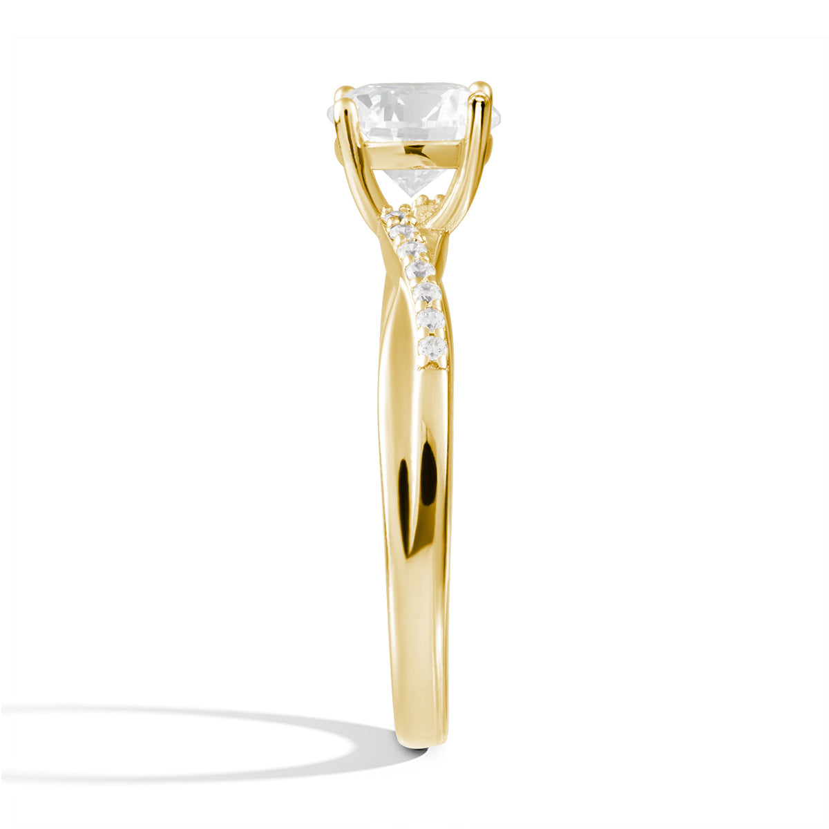 The Gold Luna Ring