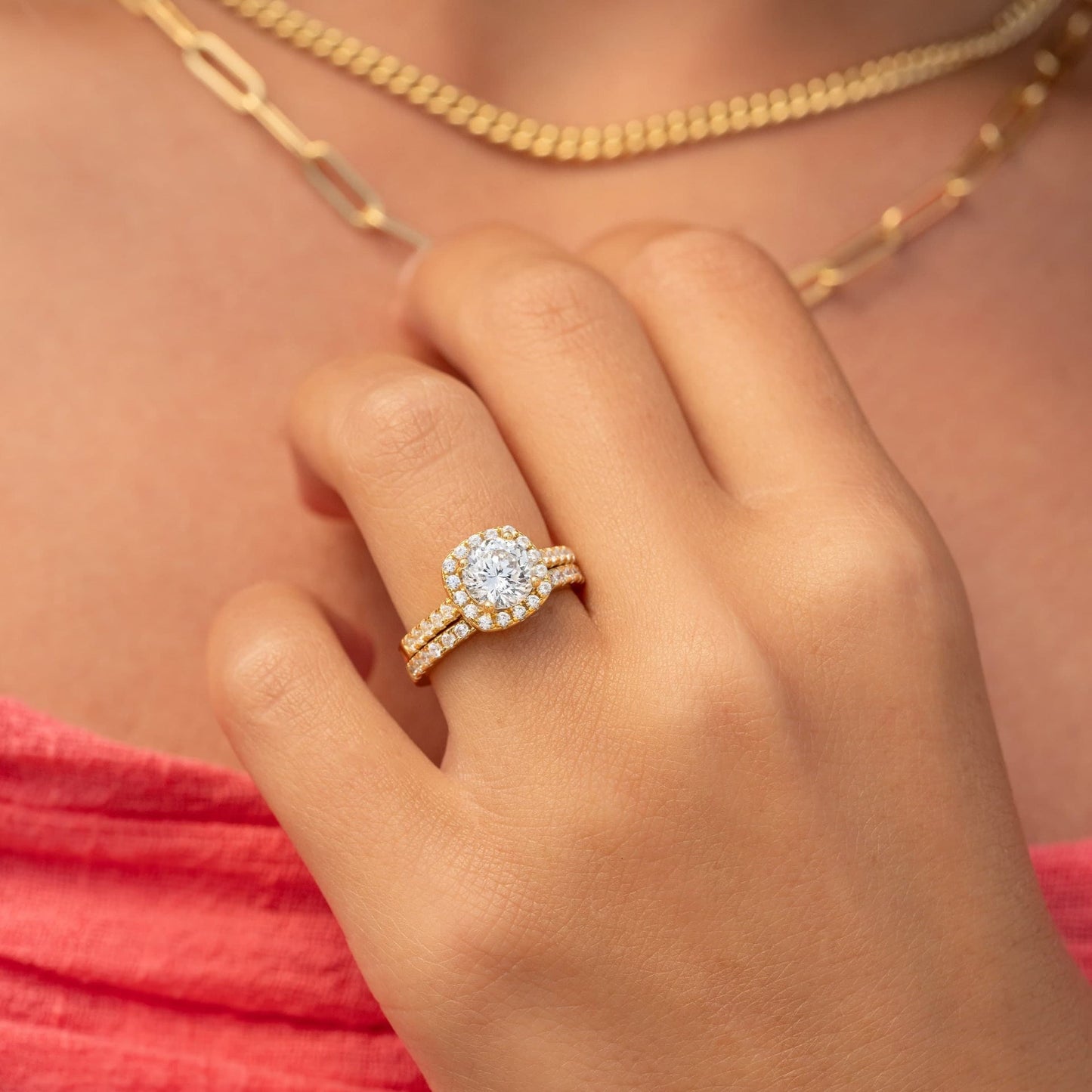 The Ciana  - Two Rings Set
