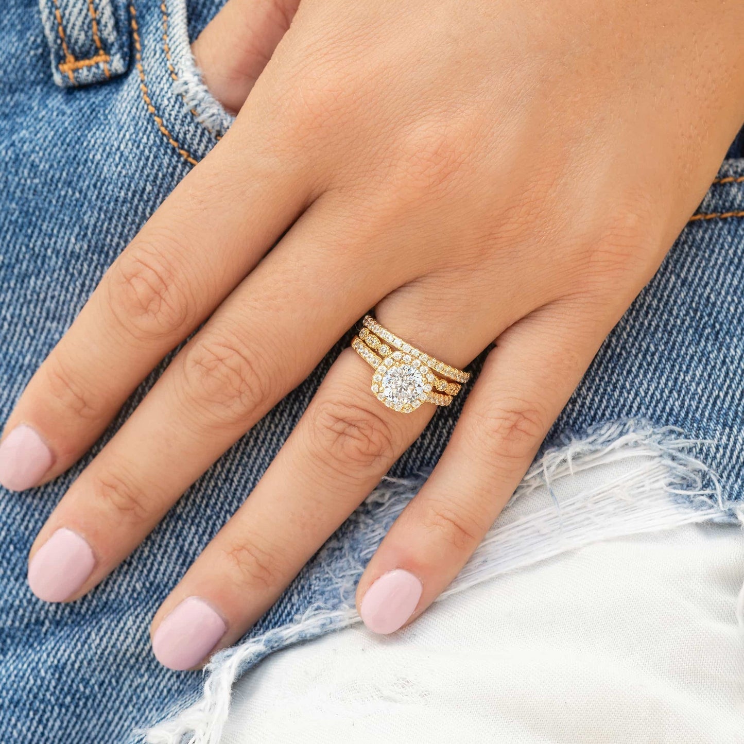 The Ciana  - Two Rings Set