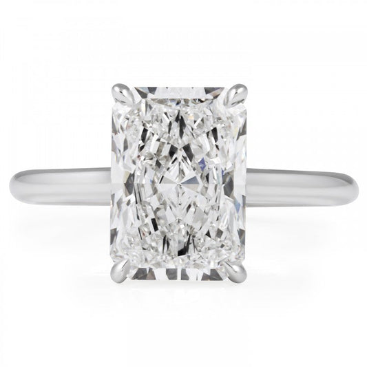 Radiant Cut Plain Band